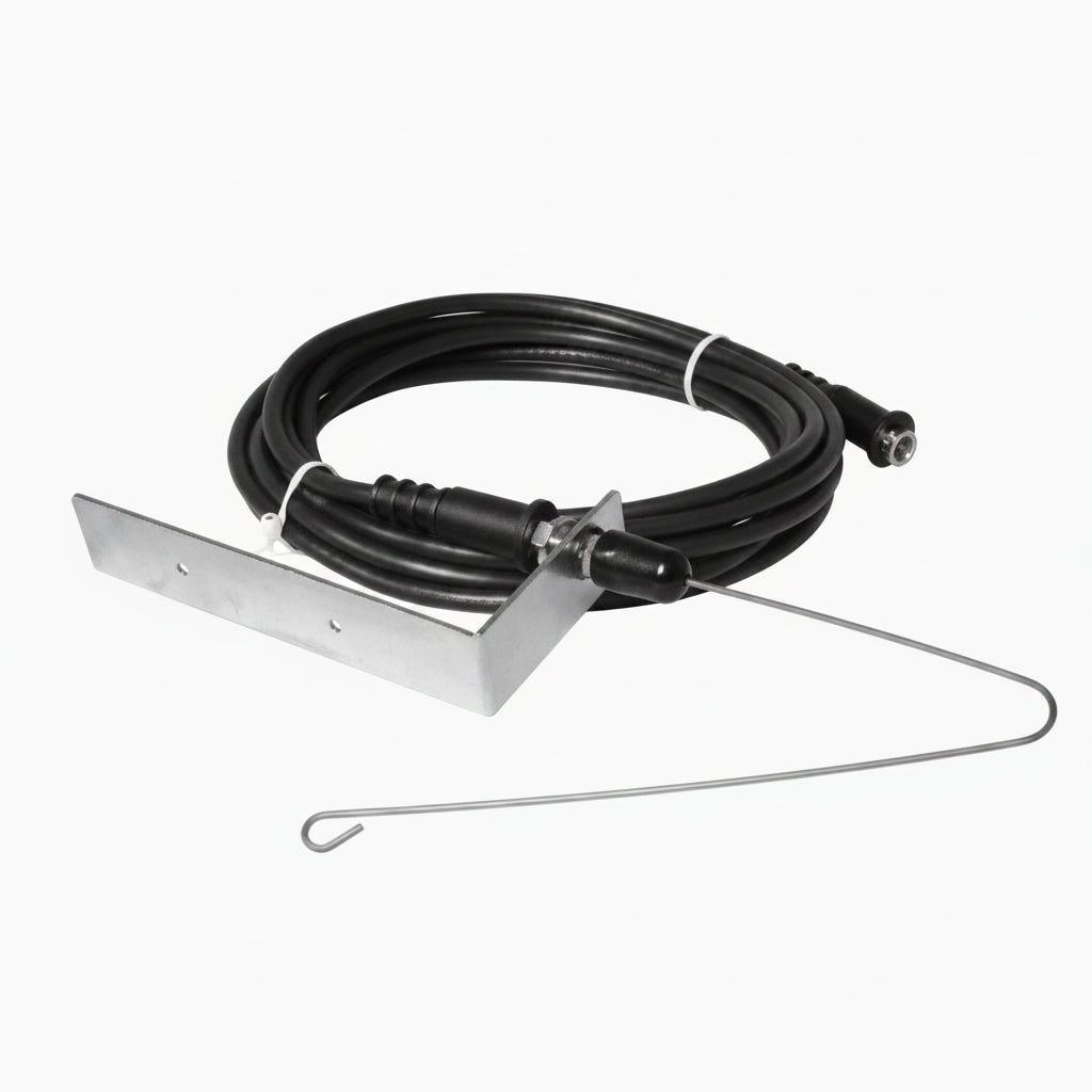 Remote Whip Antenna, 15' Coax