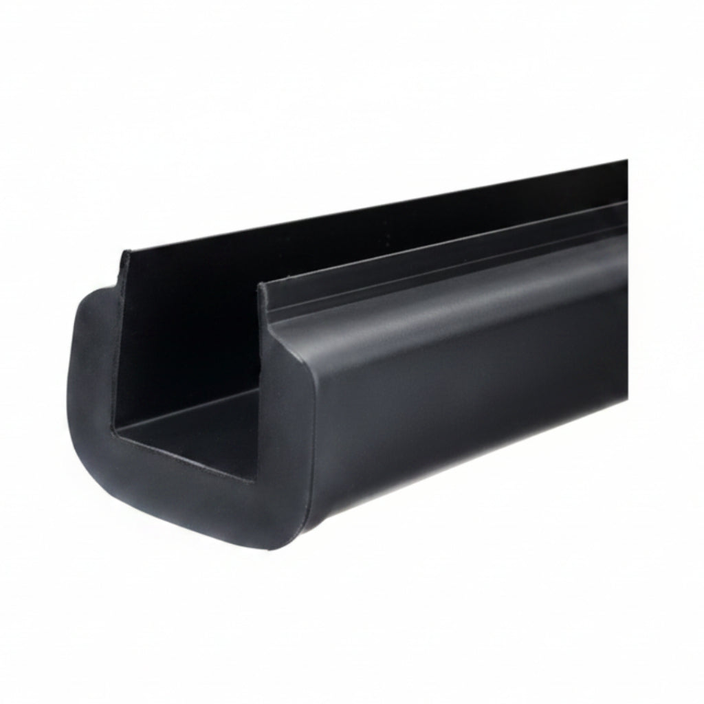 4' Liftmaster Compatible Monitored (8.2uF) Gate Edge For 2" Square Gate Frame (Green Tape)