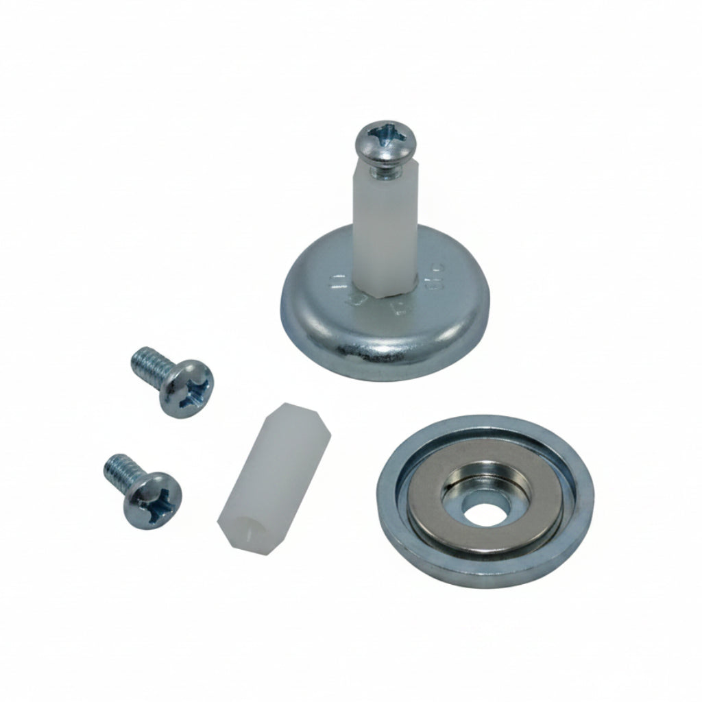 Altronix Mounting Magnets 4X6X0.75, 24 Quantity Per Pack, Includes Screws And Standoffs, To Mount Boards/Accessories In, Any Metal Enclosure/Backplane