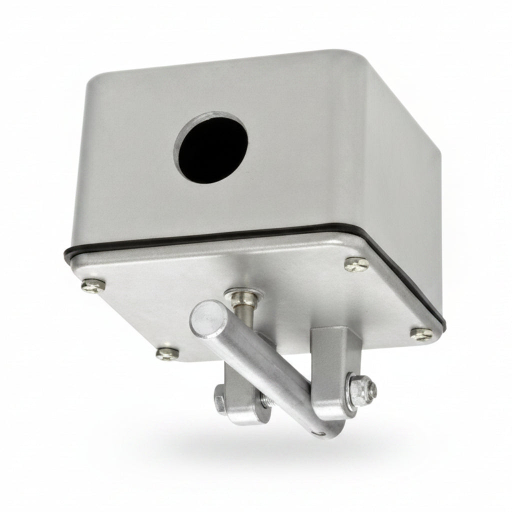 Exterior Ceiling Pull Switch SPST (H=4", W=3-3/4", D=2-3/4")