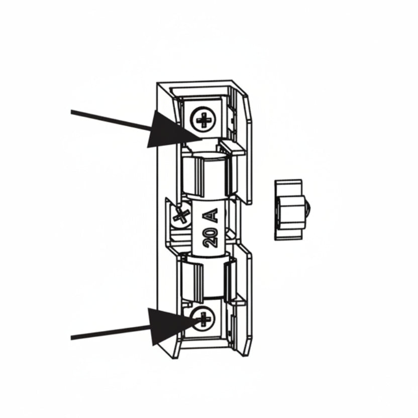 Fuse, 250V, 20A, FNM