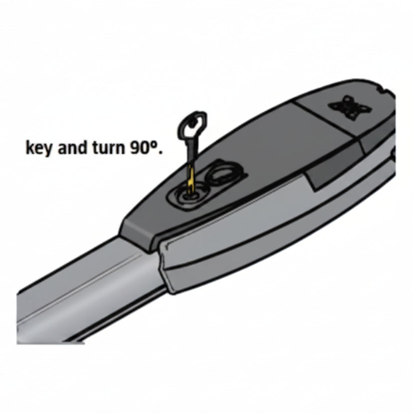 Ultra Arm Manual Release Key (Sold As Pair)
