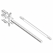 20' M30 Upper Arm Assembly (Includes: Upper Arm, Straps, And Rubber Pads)