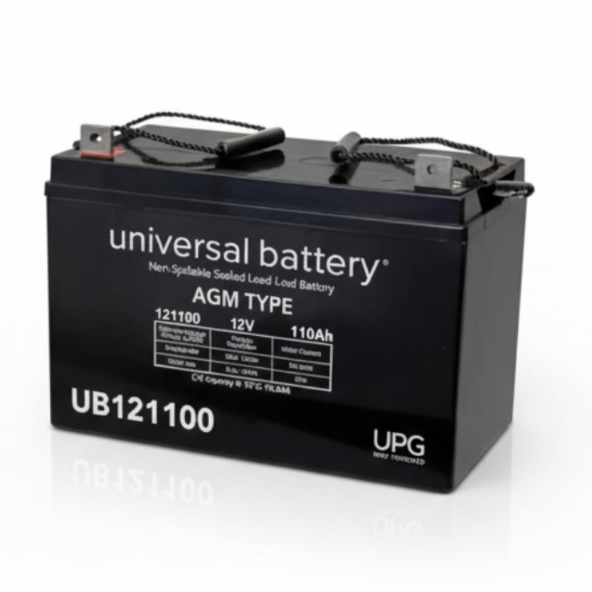 Battery, 12V - 110Ah, Flag Terminals