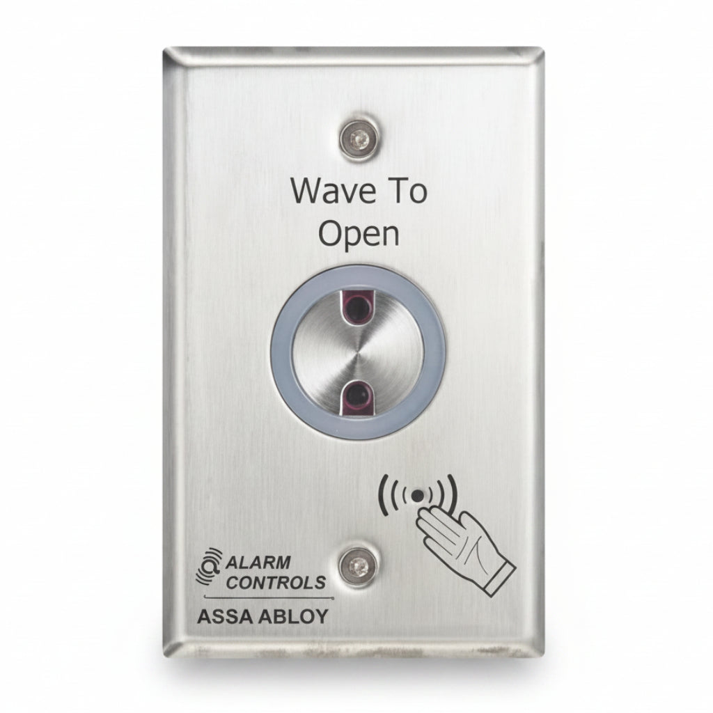 NTS Series Single Gang "Wave To Open" No Touch Sensor
