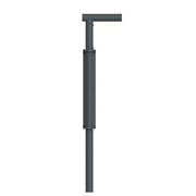 1" Commercial Drop Rod, 48", Black