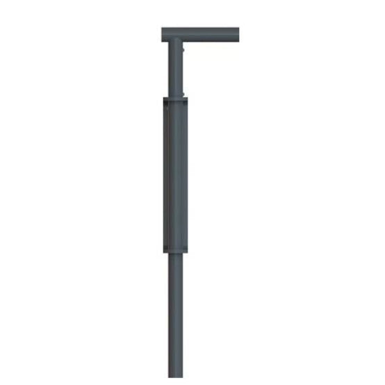 1" Commercial Drop Rod, 48", Black