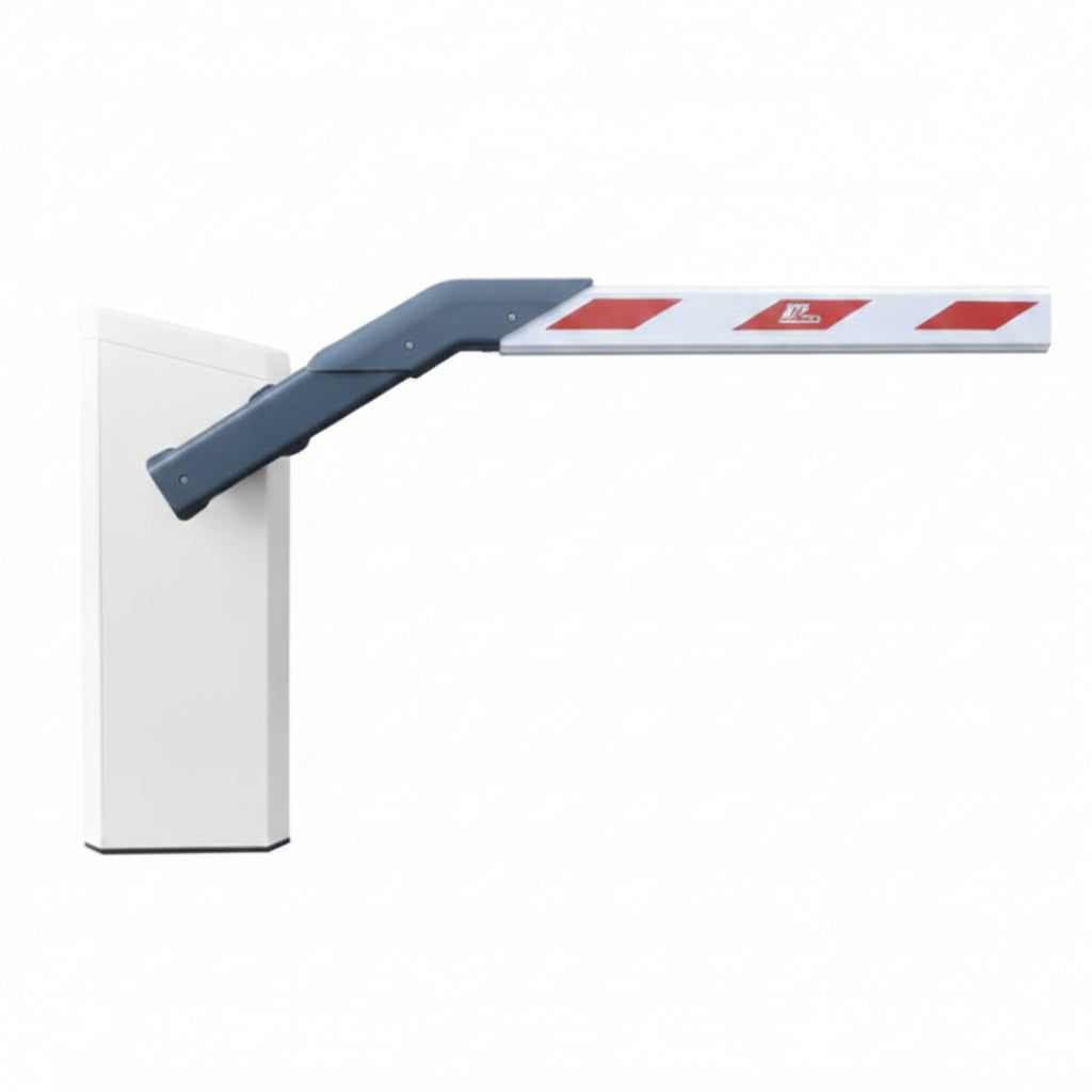 Parking Pro Barrier Gate (White Cabinet) With 12' VarioBoom Arm - Left Hand