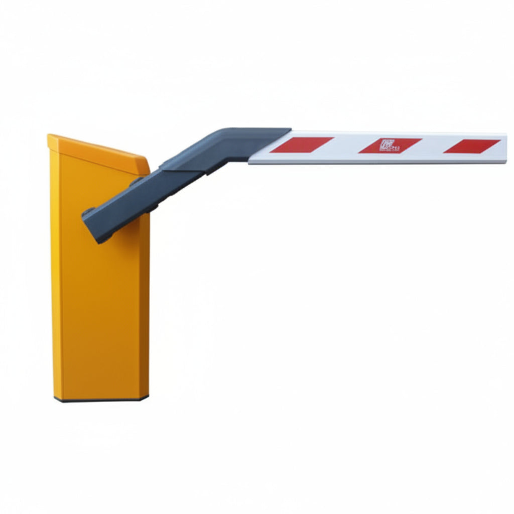 Parking Pro Barrier Gate (Orange Cabinet) With 12' VarioBoom Arm - Right Hand