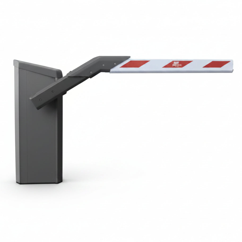 Parking Pro Barrier Gate (Dark Grey Cabinet) With 10' Foam Covered VarioBoom - Right Hand