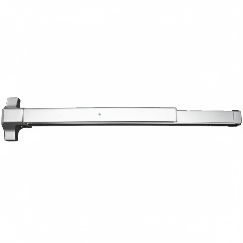 PB1142 Rim Exit Device For 48" Doors, Weatherized - Stainless Steel