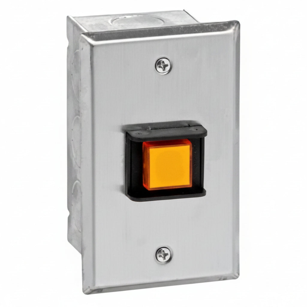 Interior 1-Button Flush Mount Control Station