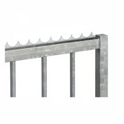 Hot-Dipped Galvanized L-Security Strips, Screw On, 79-3/4" (Sold In Packs Of 10 Only - Screws Not Included)