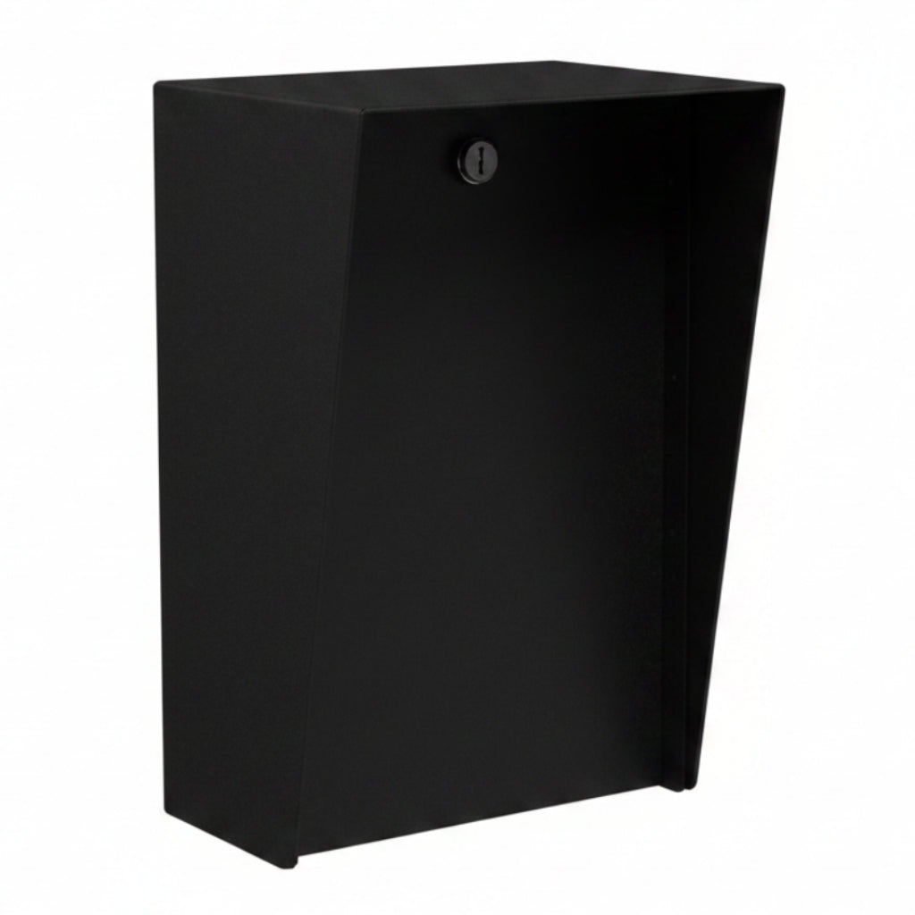 8" x 12" Portait Steel Housing - Black