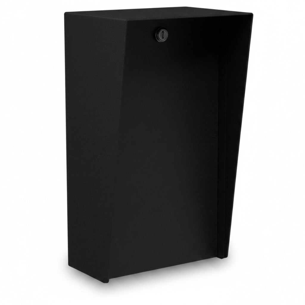 8" X 14" Portrait Steel Housing - Black