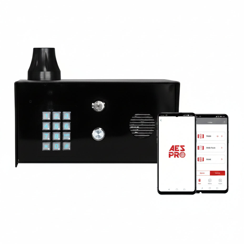 Cellular Intercom With Keypad In Imperial Black (Includes T-Mobile SIM Card)