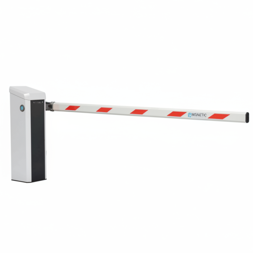 Access Pro-H Barrier Gate (Tall White Cabinet) With 12' Straight Arm - Right Hand