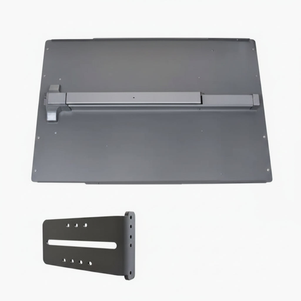 PS11-Value Kit (Includes 24" Panic Shield, Panic Bar And Strike Bracket - Black