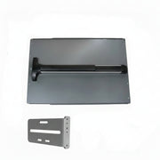 Detex Panic Shield Value Kit (Includes: 24" Panic Shield, 42" Detex V-40 Bar, And Strike Bracket) - Black