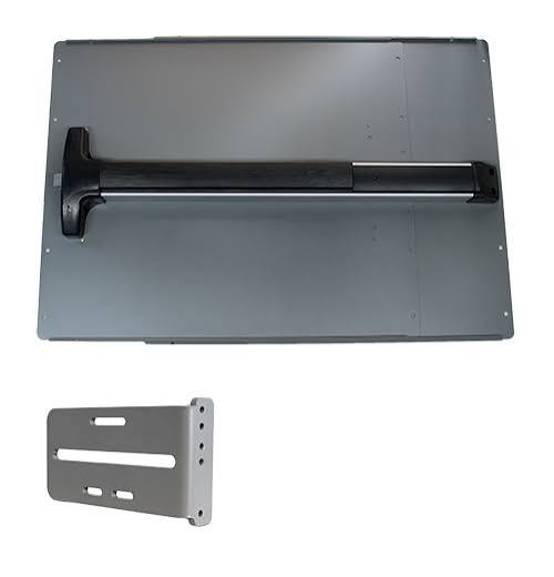 Detex V-40 Value Kit (Includes: 24" Panic Shield, 42" Panic Bar, And Strike Bracket)