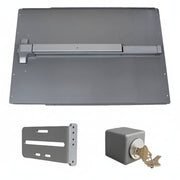 Panic Shield Safety Kit (Includes: 24" Shield, 33" Panic Bar, Strike Bracket, Key Box, And Cylinder)