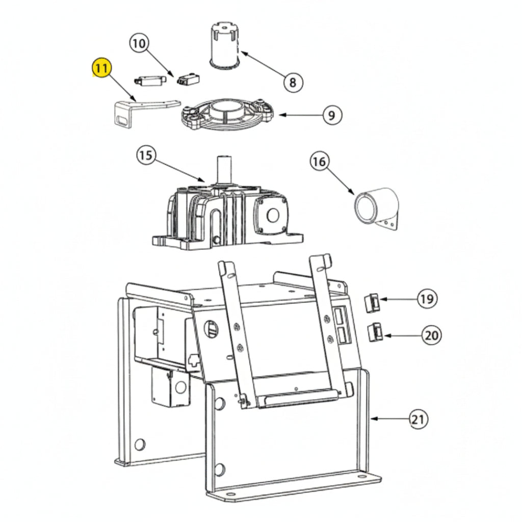 Limit Switch Holder For R6NX