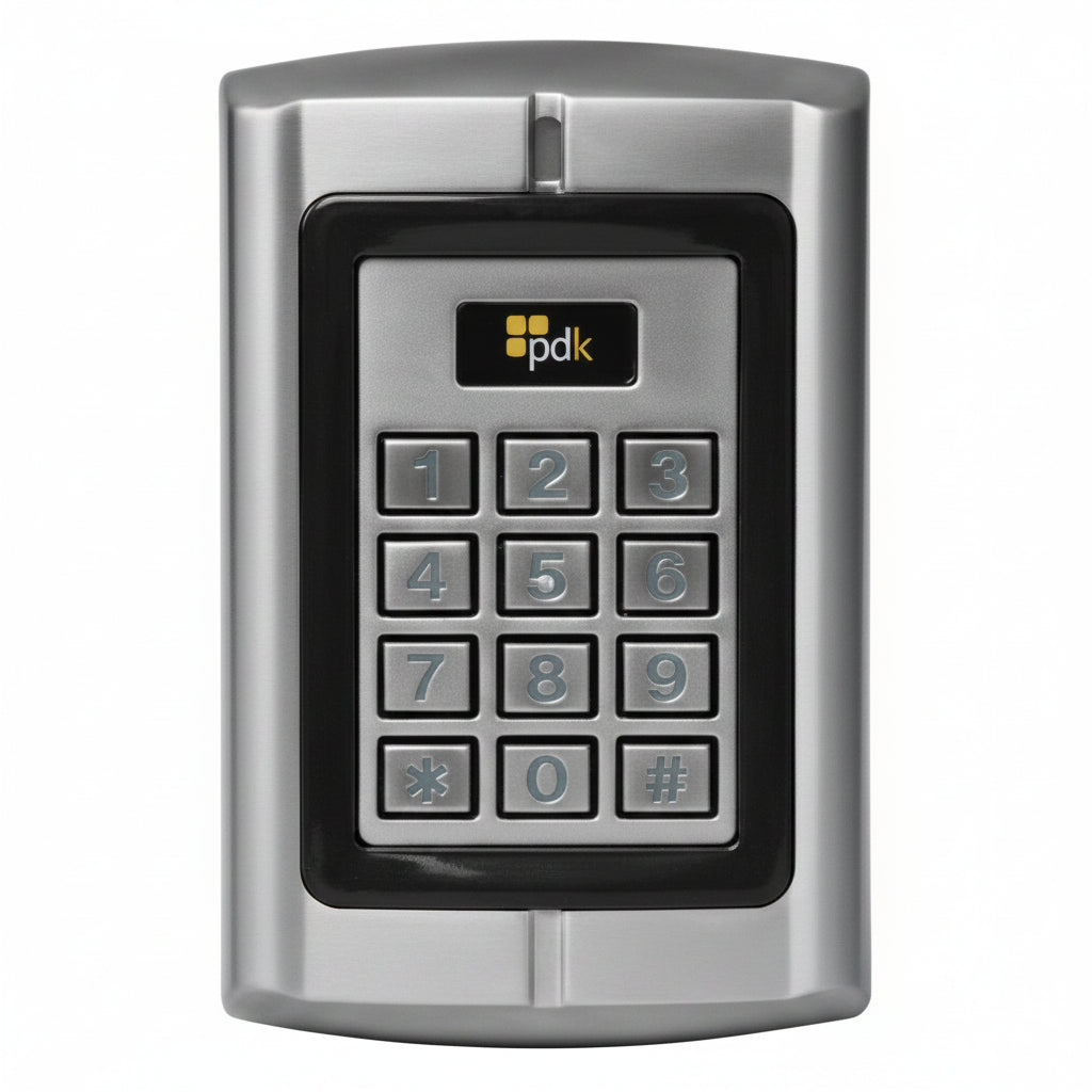 Single Gang Push Button Reader - Ruggedized Push Button, HID Compatible, Weigand Proximity Reader