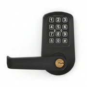Red Wireless Cylindrical Lock With Keypad, Reader For High Security, Prox, And Mobile Credentials - Black Finish **Requires Red Hub For Connectivity**