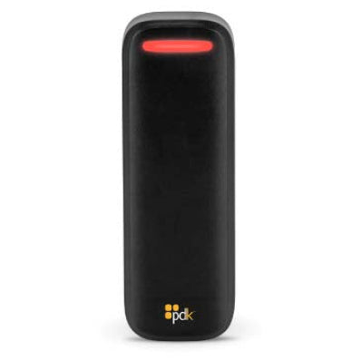Red Mullion Reader For High-Security, Prox, And Mobile Credentials