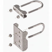 Chain Link Mounting Bracket For SAMSON-2 To 3" Round Post x 1 7/8 Gate Frame