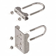 Chain Link Mounting Bracket For SAMSON-2 To 4" Round Post x 1-7/8" Gate Frame