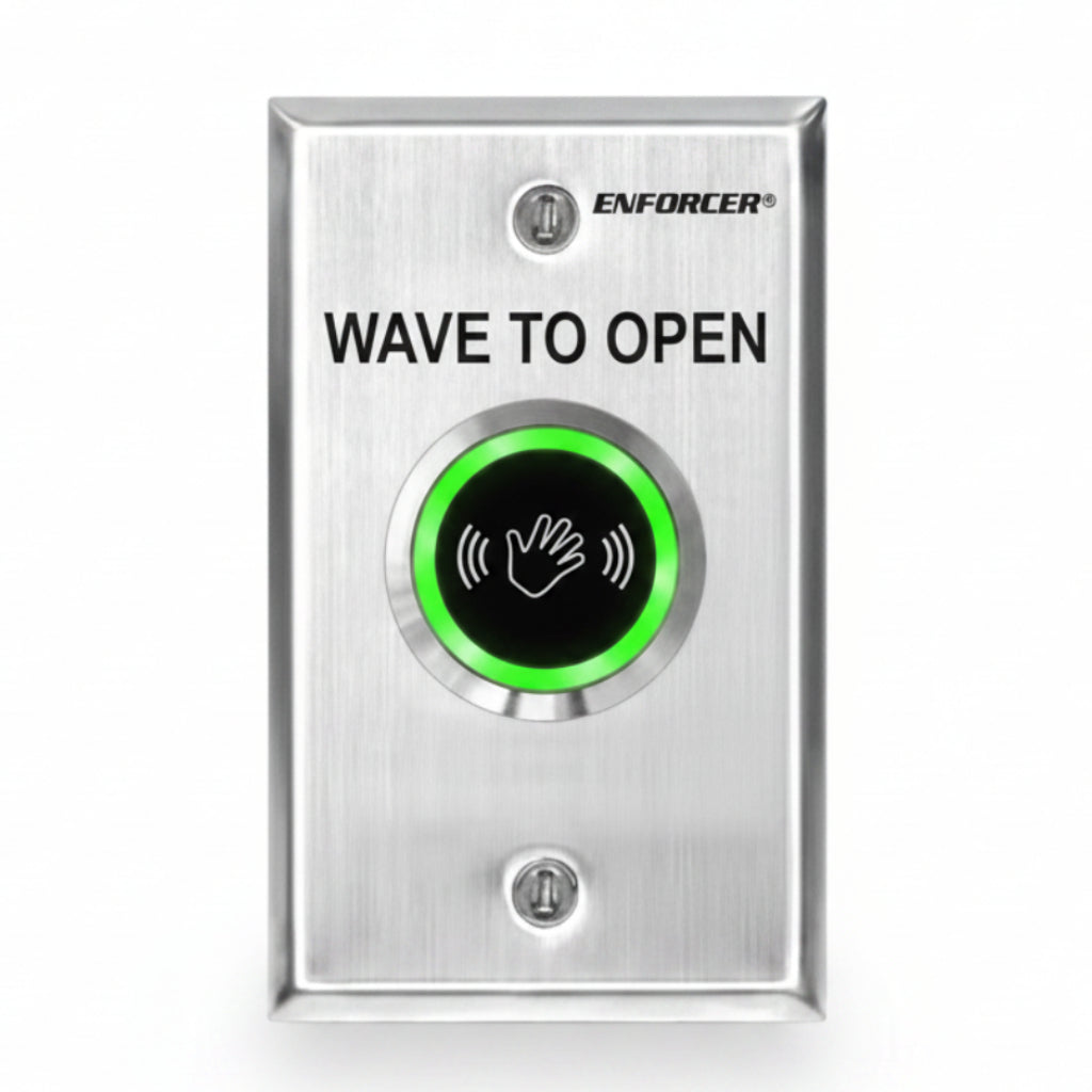 Enforcer Outdoor "Wave-To-Open" Sensor, Single Gang, Delay Timer