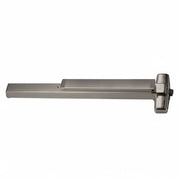 98 Series Pool Gate Exit With 252L Trim For 4' Gate, Satin Chrome Finish