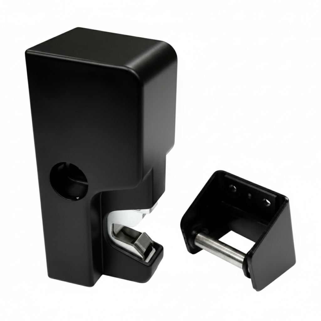 Securitron GL1-FLM Electromechanical Gate Lock, Fail Locked Monitored, (12-24VDC) **Optional Manual Override and Optional Mount Kit- SEA-FMK-SW Available for Round Post Installation**
