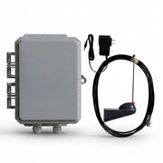 Stand-Alone Gate Access Reader Kit (Includes: R-2000 Reader, NEMA4 Enclosure, Timer Relay, Plug-In 12VDC Power Supply, And Remote Omni-Directional Antenna)