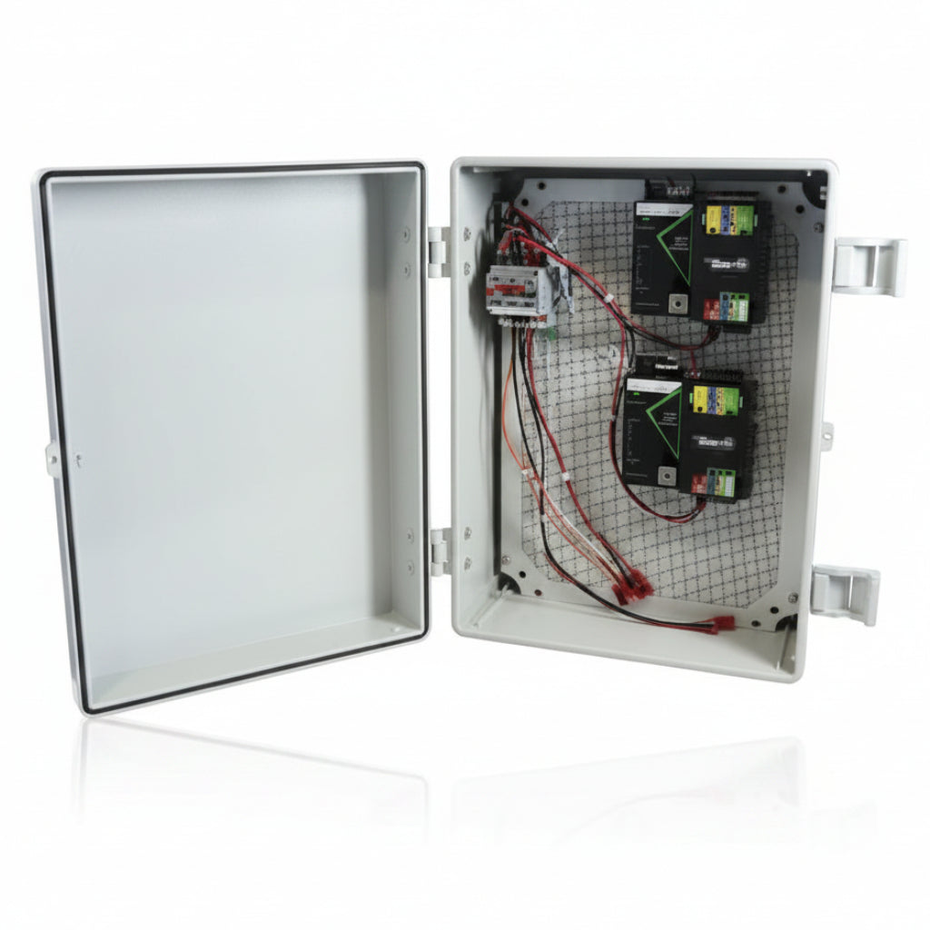 Sure-Fi Commercial Door Kit - Two Door - Complete Power And Door Control Solution (Includes: (2) Sure-Fi DS004 Wiegand Bridge System)