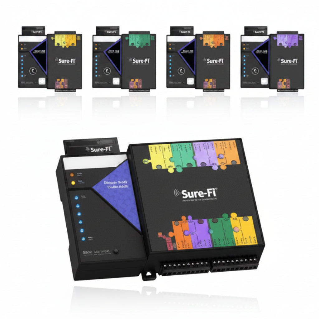 Sure-Fi Relay-Hub (Includes: (1) Central Hub And (4) Relay Endpoints)