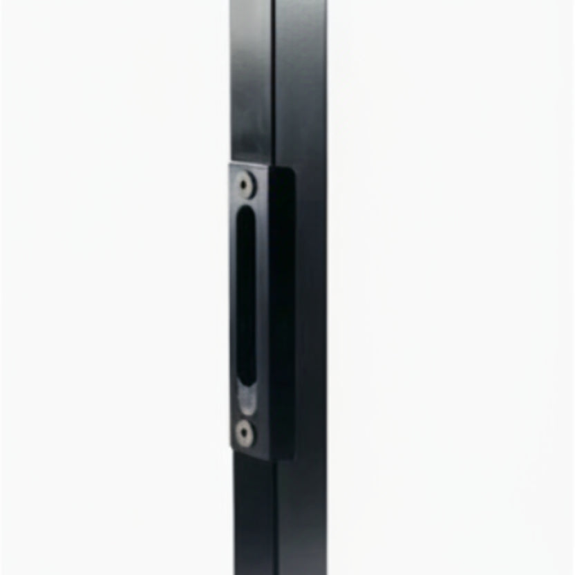 Ornamental Keep- Insert Keep For Square Profile Of 1-1/2"- Black