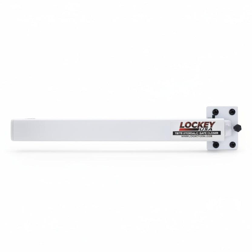 Gardern Gate Closer, White (Residential/Light Commercial Gate Closer)