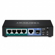 TRENDnet TPE-TG611 6-Port Gigabit PoE+ Switch, 12 Gbps, 65W PoE