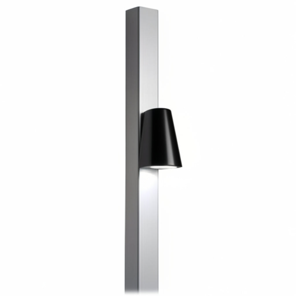 TRICONE Design LED-Lighting For Fences And Gate Post - Black