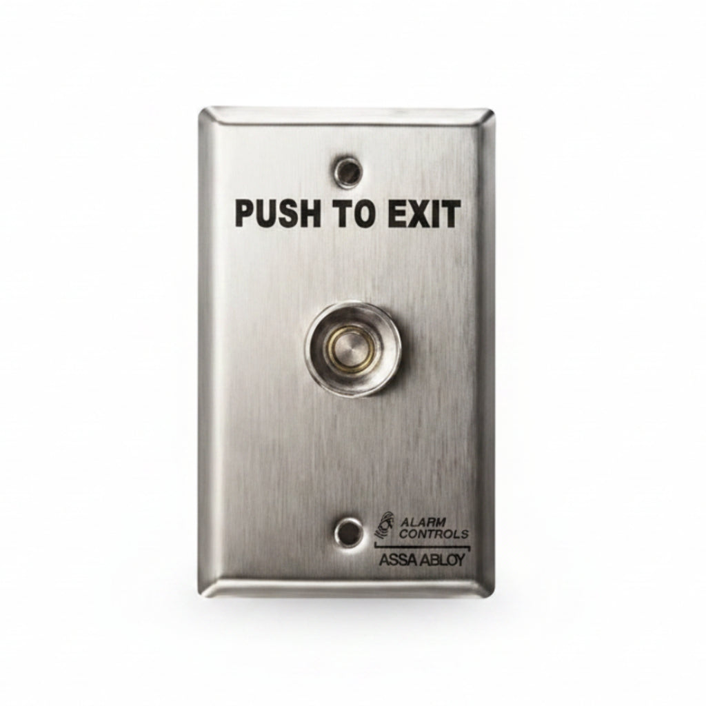 Request To Exit Station With Pneumatic Timer, Single Gang