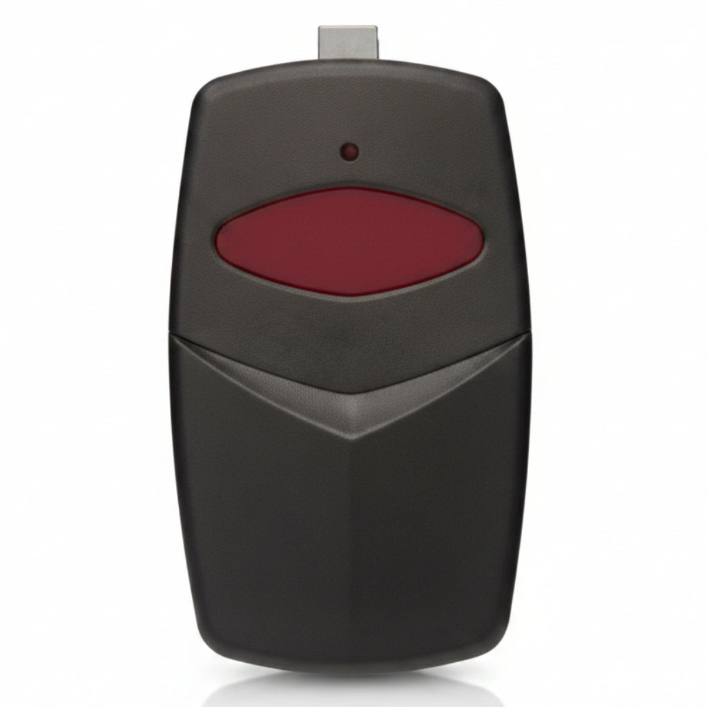 Stinger2 433 Mhz 1 Button Visor Style Transmitter - Maroon Button