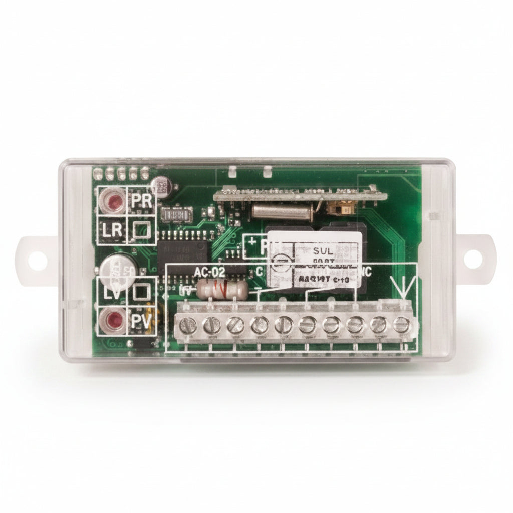 433 Mhz Stand Alone 2 Channel Interior Receiver (44 Memory)