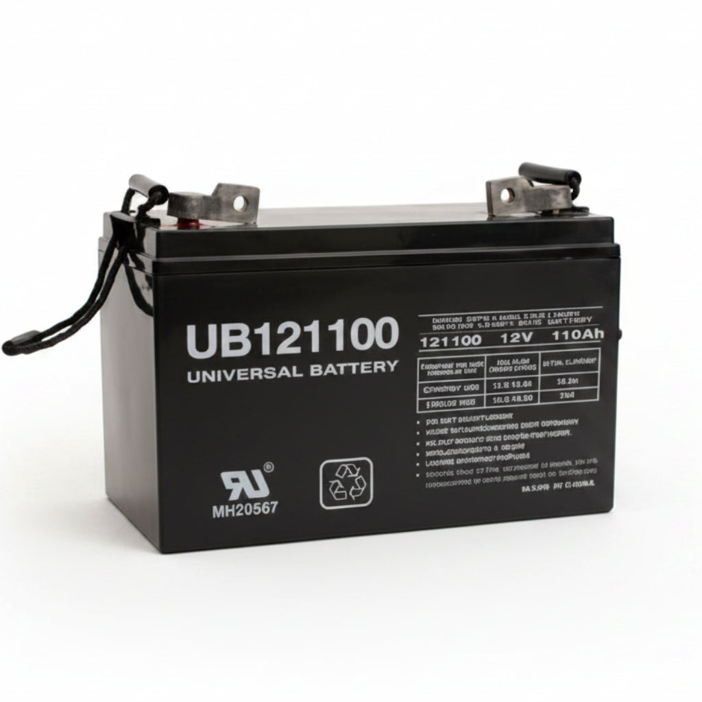 12V 110Ah Battery For DC Hy-Security