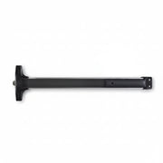 Detex Value Series Rim Exit Device, Less Dogging, 99 Surface Strike, 36" Device, Weatherized, Satin Aluminum Clear Anodized