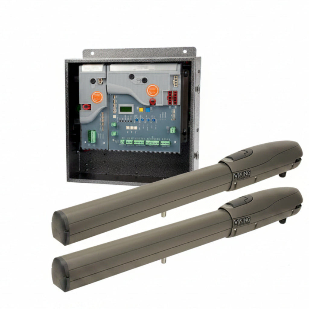 Viking Dual G5NX Kit - Gate Capacity 10' / 2200Lbs Or 18' / 800Lbs (Includes Control Box, (2) Actuators, And 40' Cable)