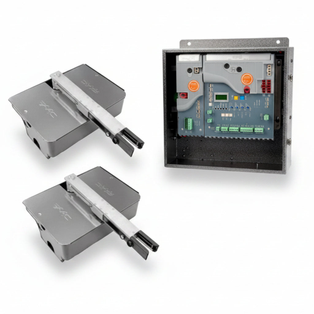 Viking Dual I-770 Operator Kit - Gate Capacity 12' / 650Lbs (Includes: Control Box, (2) Drive Units, (2) Foundation Boxes, Photocell, Receiver And (2) Transmitters)