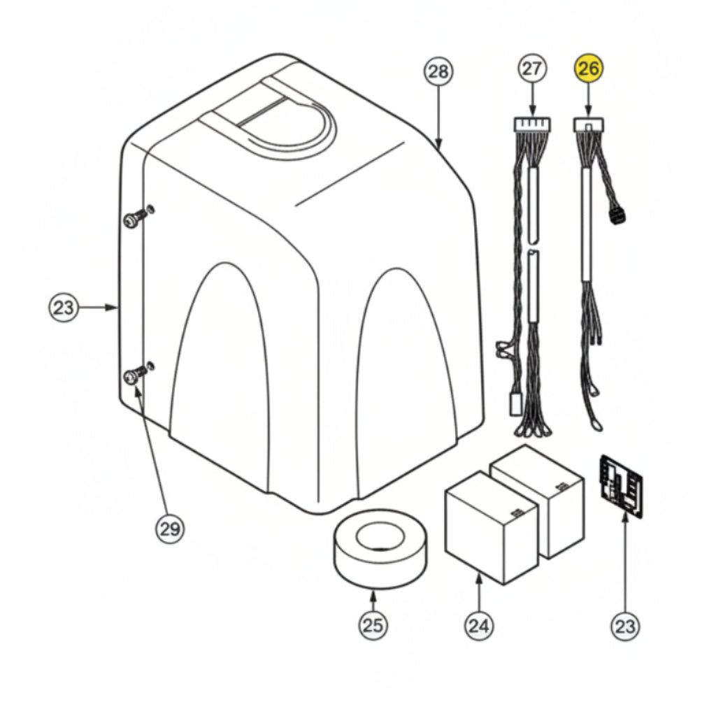 Power Wire Harness For R6, F1, And T21