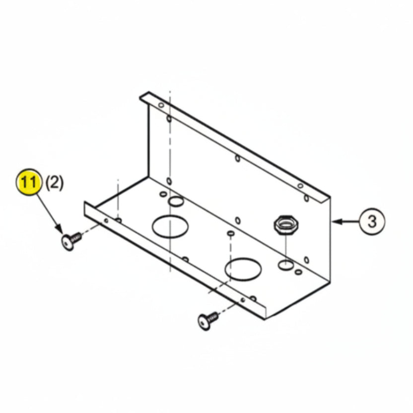 X9 Cover Screw (Sold As Set) M4-.7 x 10